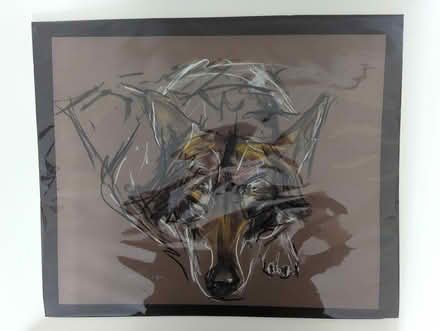 Photo of free Original wolf artwork (Weston Rhyn, Oswestry) #1