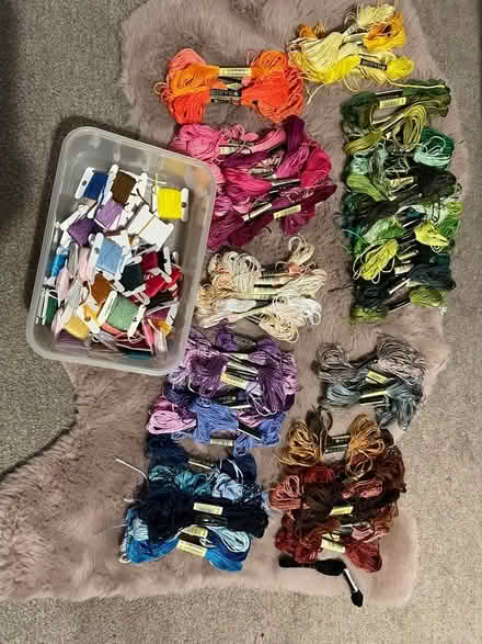 Photo of free Embroidery threads (Marshalswick AL4) #1