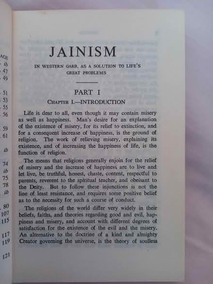 Photo of free Jainism - A book by Herbert Warren (Coton CB23 7PW) #1