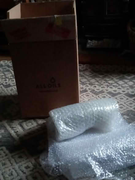 Photo of free Very sturdy cardboard box (Trowbridge. Wingfield side) #1