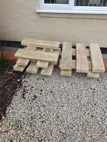 Photo of free Concrete edging posts (Leicester LE3) #2