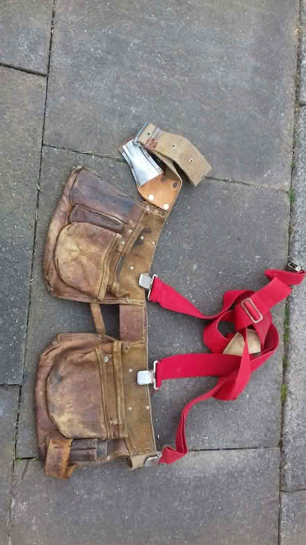 Photo of free Vintage real leather tool belt (Heald Green SK8) #2