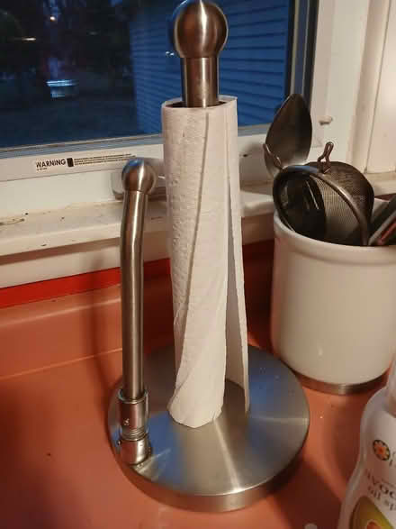 Photo of free Metal Paper Towel Holder (East Madison) #1