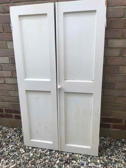 Photo of free Pair of cupboard doors. (Wootton OX13) #1