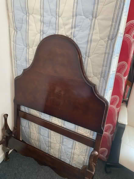 Photo of free Pick up WA2 antique single bed (Warrington) #1