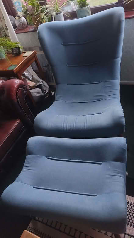 Photo of free Chair and footstool (Walton ST15) #1