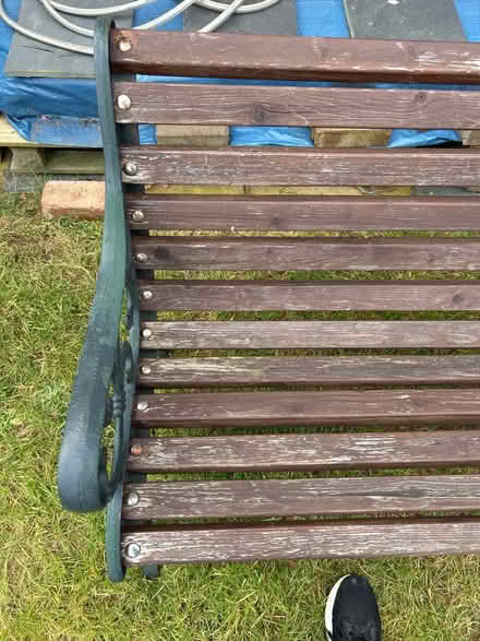 Photo of free Garden bench - heavy (Kettering NN15) #4