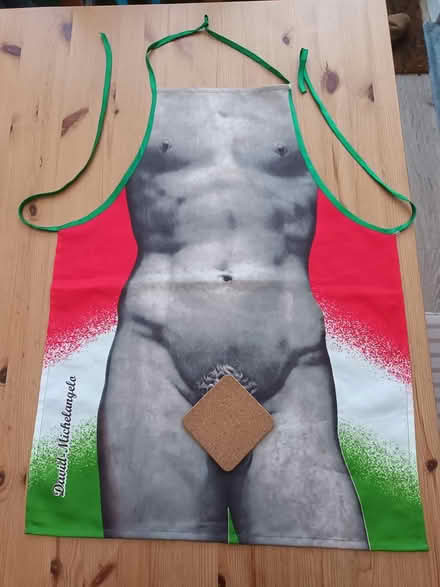 Photo of free Michelangelo's David cooking apron (Crookes (S10)) #1