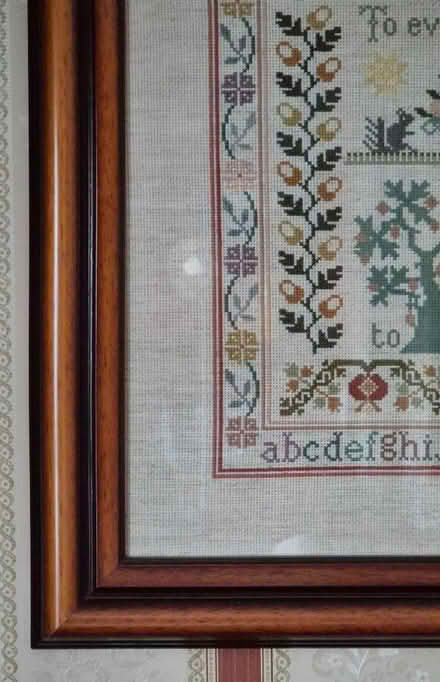 Photo of free Hand stitched sampler (Fleetville AL1) #2