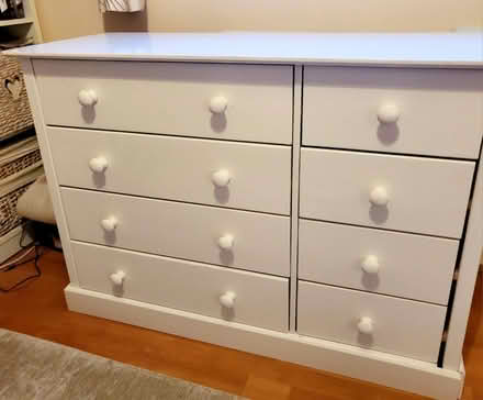Photo of free White Chest of Drawers (Grays) #4