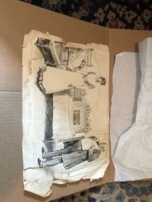 Photo of free Vintage Print Collier 1903 (mt. carmel) #1