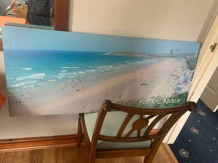 Photo of free Fistral Bay, Large Canvas Photo (Cwmbran) #2