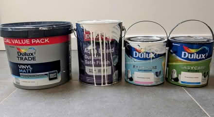 Photo of free Leftover white paint (Upper Holloway N19) #1