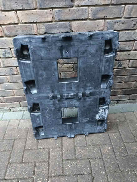 Photo of free Plastic pallets with wheels (HA7. Nr Stanmore station) #1