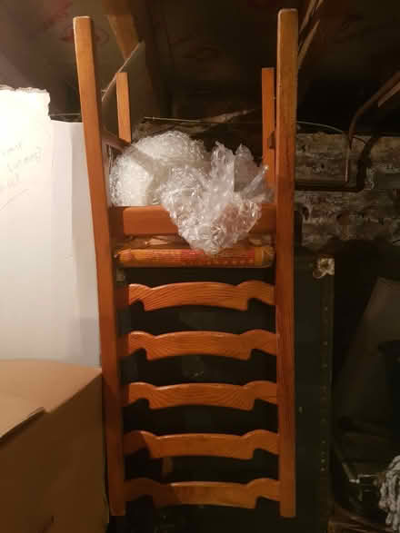Photo of free 6 x Dining room chairs need recovering (Greystones S11) #4