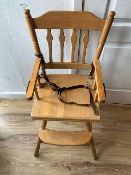 Photo of free High chair (Warrington) #1