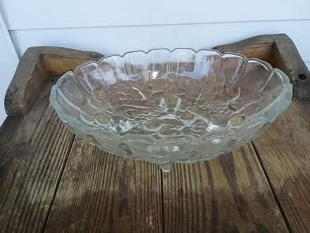 Photo of free Glass bowl (73 Main Blvd, Ewing Twp.) #1