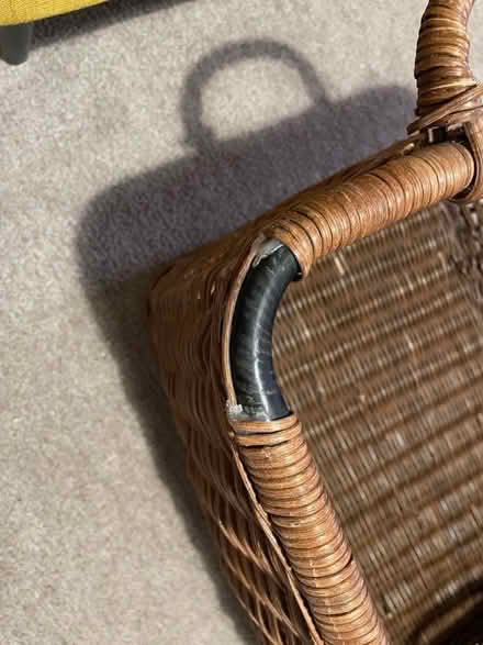 Photo of free Wicker basket 52cm x 37cm (Marshalswick AL4) #2