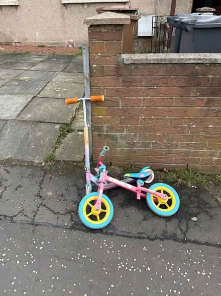 Photo of free Kids bike and scooter (Corstorphine) #1