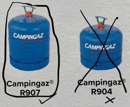 Photo of Campingaz 907 cylinder (Banchory AB31) #1