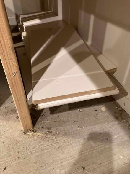 Photo of free Large white boards for shelving (Troy Rochester rd and Maple) #2