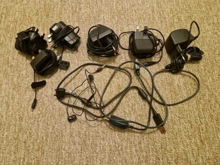 Photo of free Old Nokia and Sony Ericsson chargers (Roslin EH25) #1