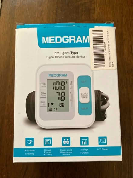 Photo of free Blood pressure monitor, barely used (GL52 (Fairview/Pittville)) #1