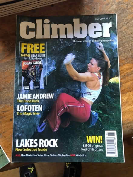 Photo of free Climber, magazine (Wirksworth DE4) #1