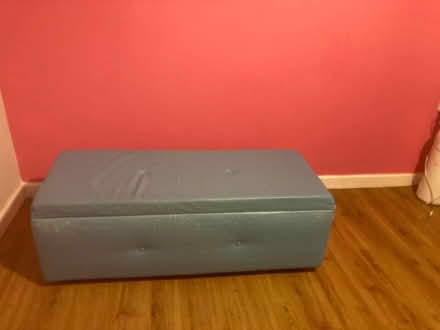 Photo of free Blue ottoman (West bromwich) #2