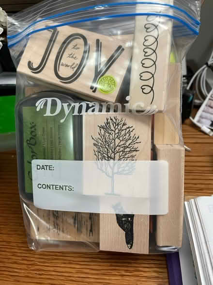 Photo of free Craft rubber stamps and color pads (South San Jose) #1