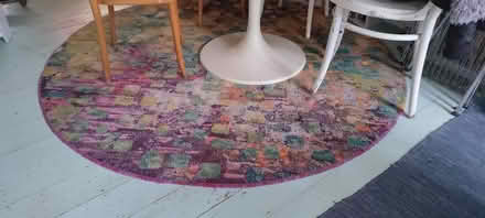 Photo of free Round multicoloured rug (WD23 Bushey) #3