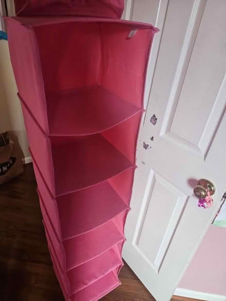 Photo of free 4 ft collapsible fabric shelf (Ashburn) #1