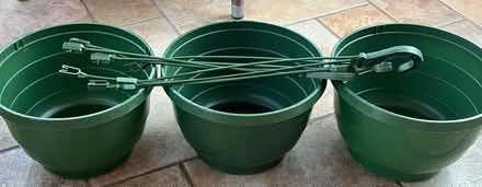 Photo of free Hanging Baskets with hangers x 3 (FairOak Close PR2) #2
