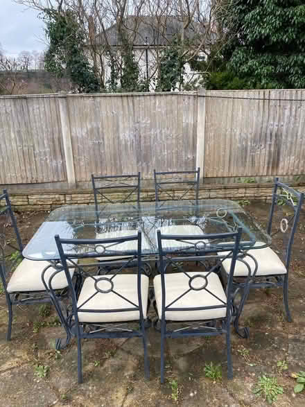 Photo of free Outside table and 6 chairs (Ambergate DE56) #2