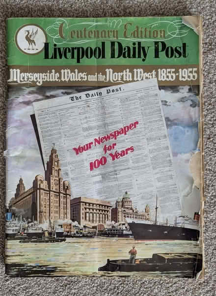 Photo of free Vintage Magazine Liverpool Daily Post 1955 (Southport PR9) #1