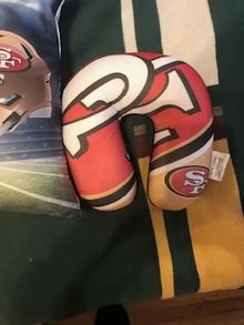 Photo of free 49er Pillows or 1 49er, 1 KC pillow (mt. carmel) #2