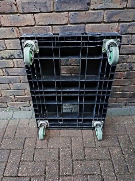 Photo of free Plastic pallets with wheels (HA7. Nr Stanmore station) #2