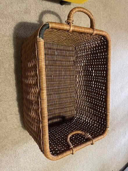 Photo of free Wicker basket 52cm x 37cm (Marshalswick AL4) #1