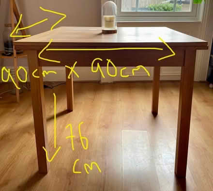 Photo of free Dining table (Stepney Green) #1