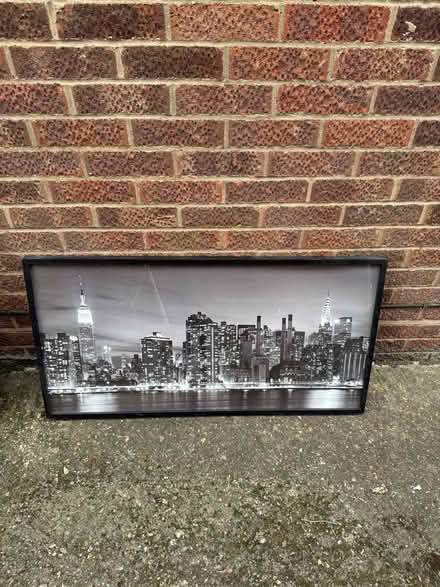 Photo of free Large black and white NY skyline (Ickleford, SG5) #1