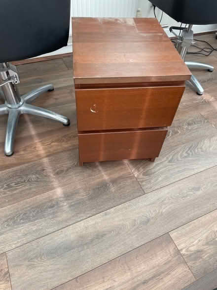 Photo of free 2 oak bedside tables (Havant PO9) #1