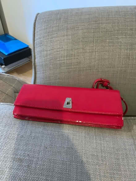 Photo of free River Island red clutch bag (TN14) #1