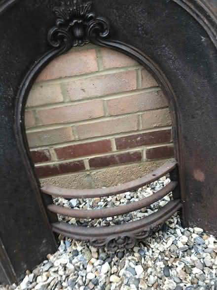 Photo of free Antique cast-iron fire surround. (Wootton OX13) #4