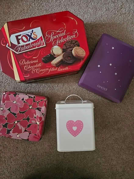 Photo of free Storage tins (Minehead) #1