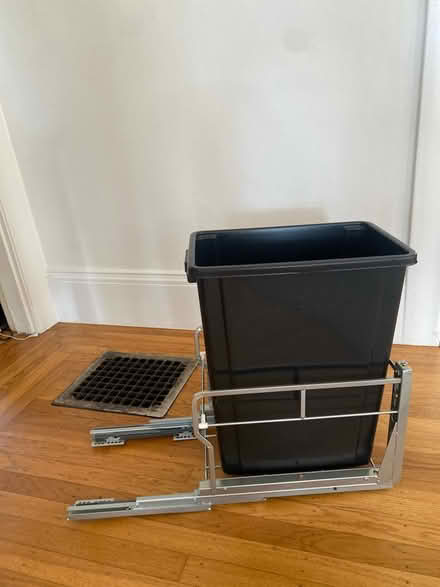 Photo of free Garbage can with sliding mechanism (Berkeley) #2
