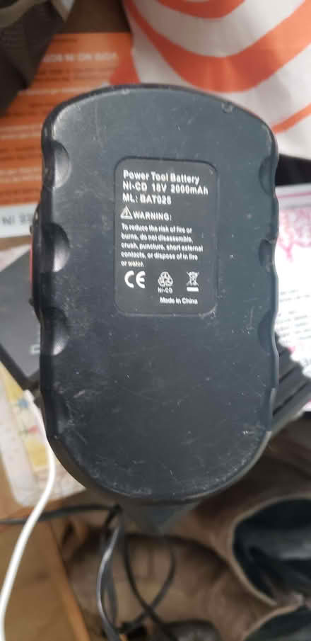 Photo of free Strimmer charger lead and battery (Hollingdean BN1) #2