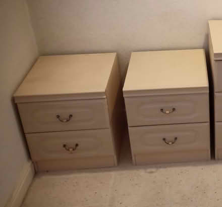 Photo of free Bedside cabinets / drawer units. x 2 (Batford AL4) #1