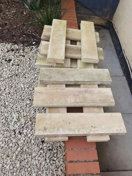 Photo of free Concrete edging posts (Leicester LE3) #1