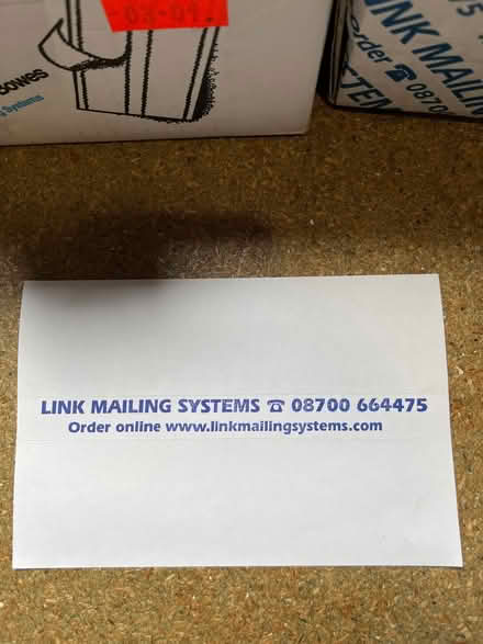Photo of free Sticky Labels (Romford RM7) #2
