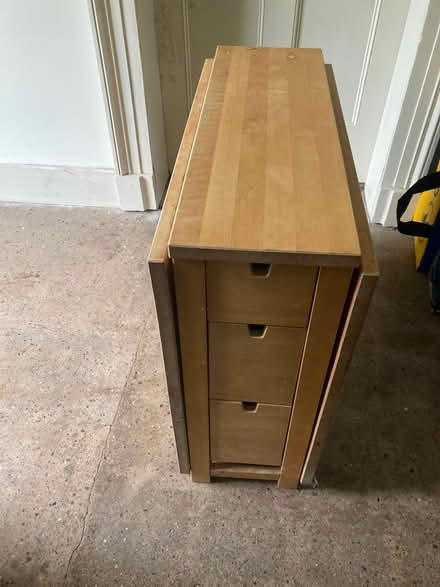 Photo of free Drop leaf wooden table (Bretton CH4) #1